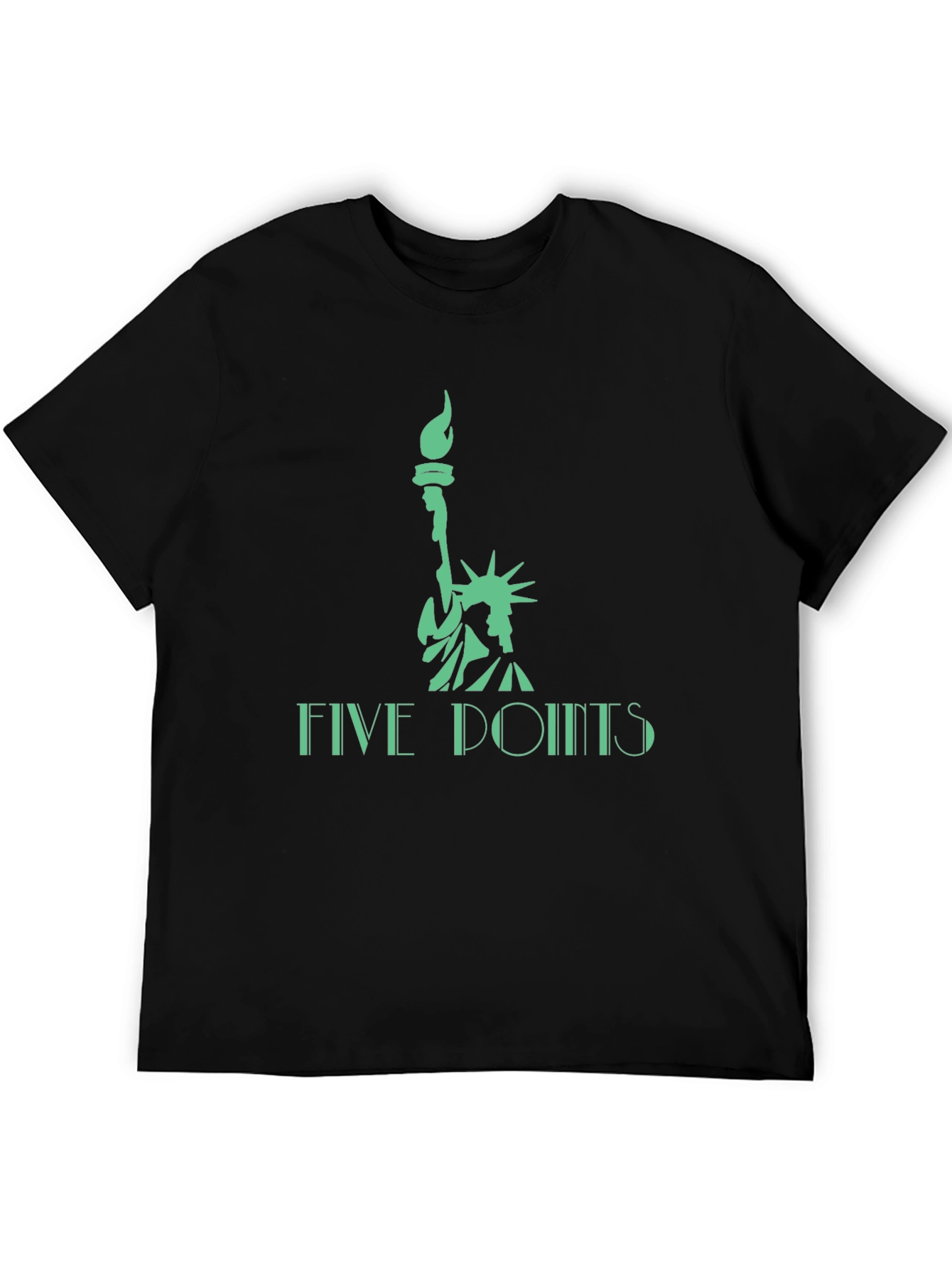 Statue of Liberty Five Points Graphic Tee