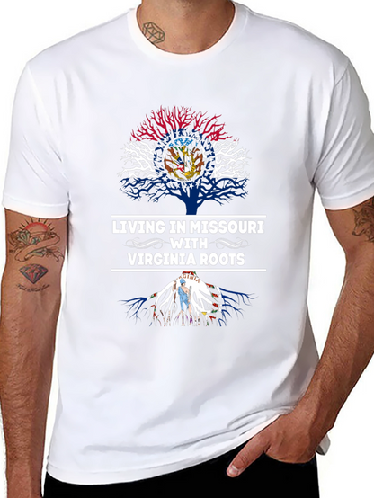 Missouri Pride T-Shirt with Virginia Roots Design