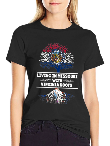Missouri Pride T-Shirt with Virginia Roots Design