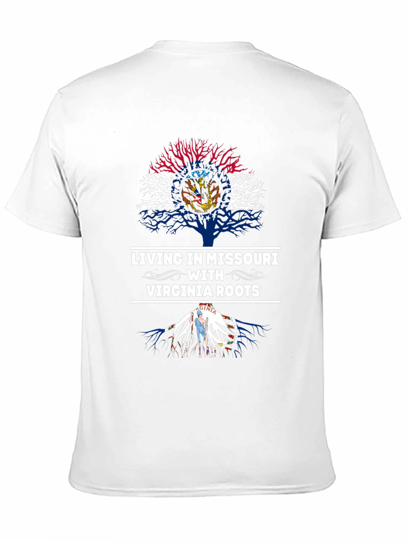 Missouri Pride T-Shirt with Virginia Roots Design