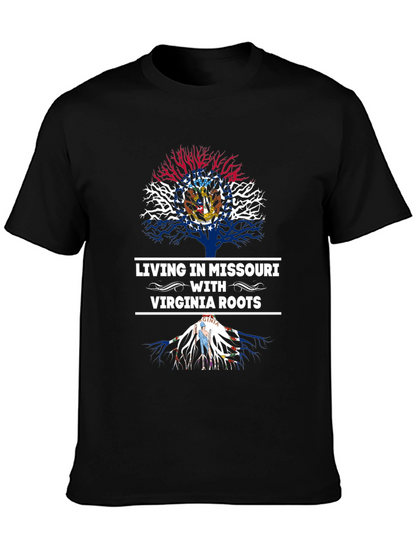 Missouri Pride T-Shirt with Virginia Roots Design