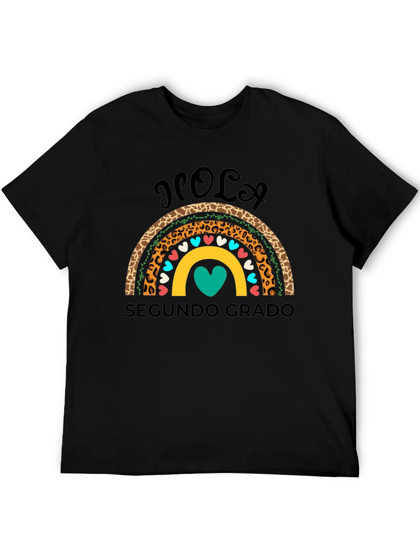 Hola Segundo Grado Rainbow Shirt