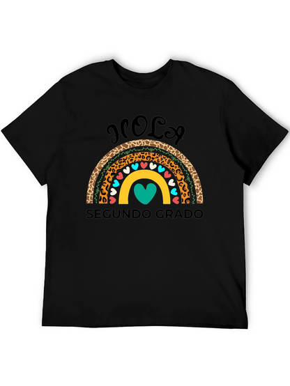 Hola Segundo Grado Rainbow Shirt