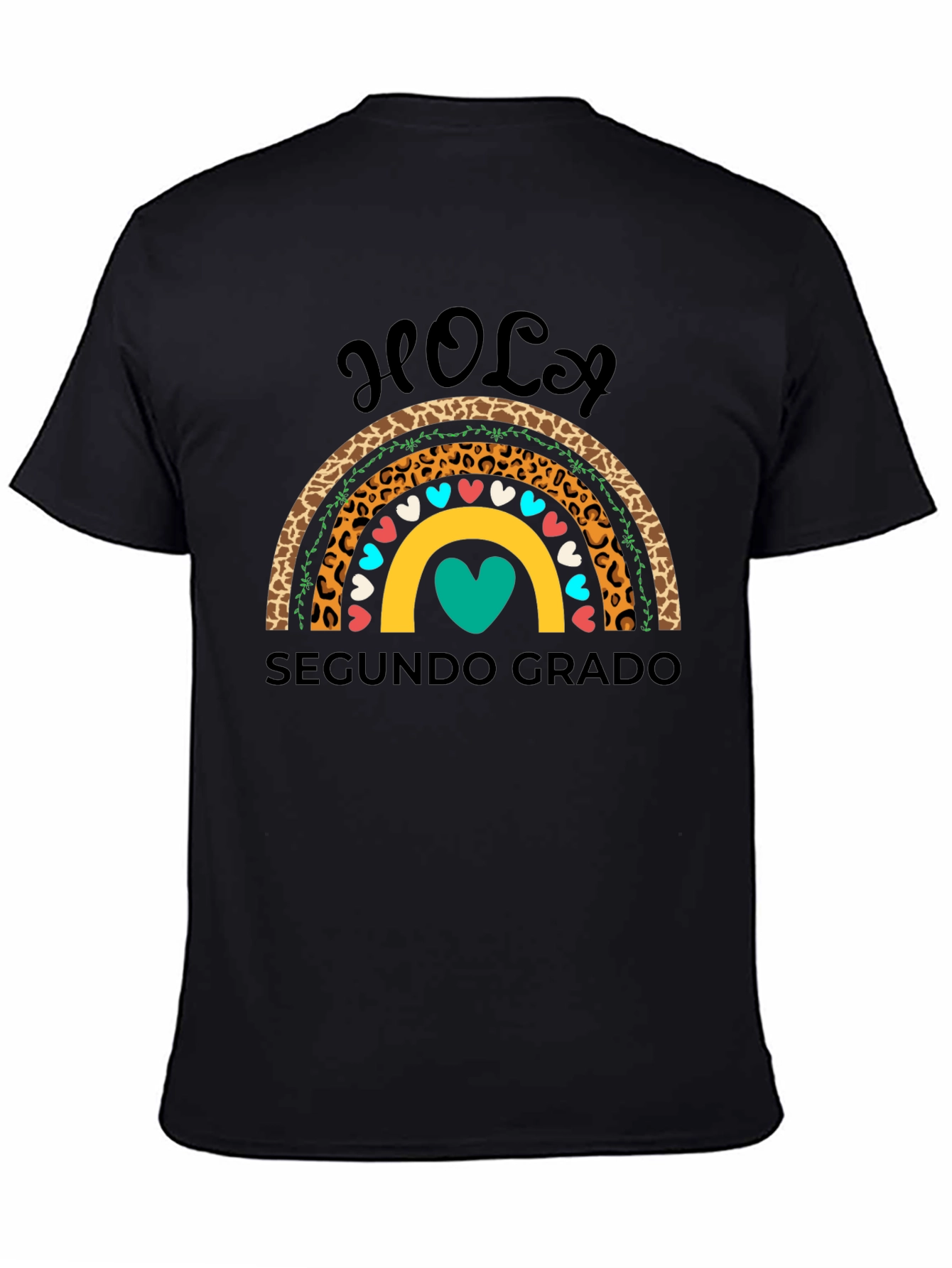 Hola Segundo Grado Rainbow Shirt