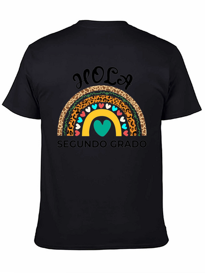 Hola Segundo Grado Rainbow Shirt