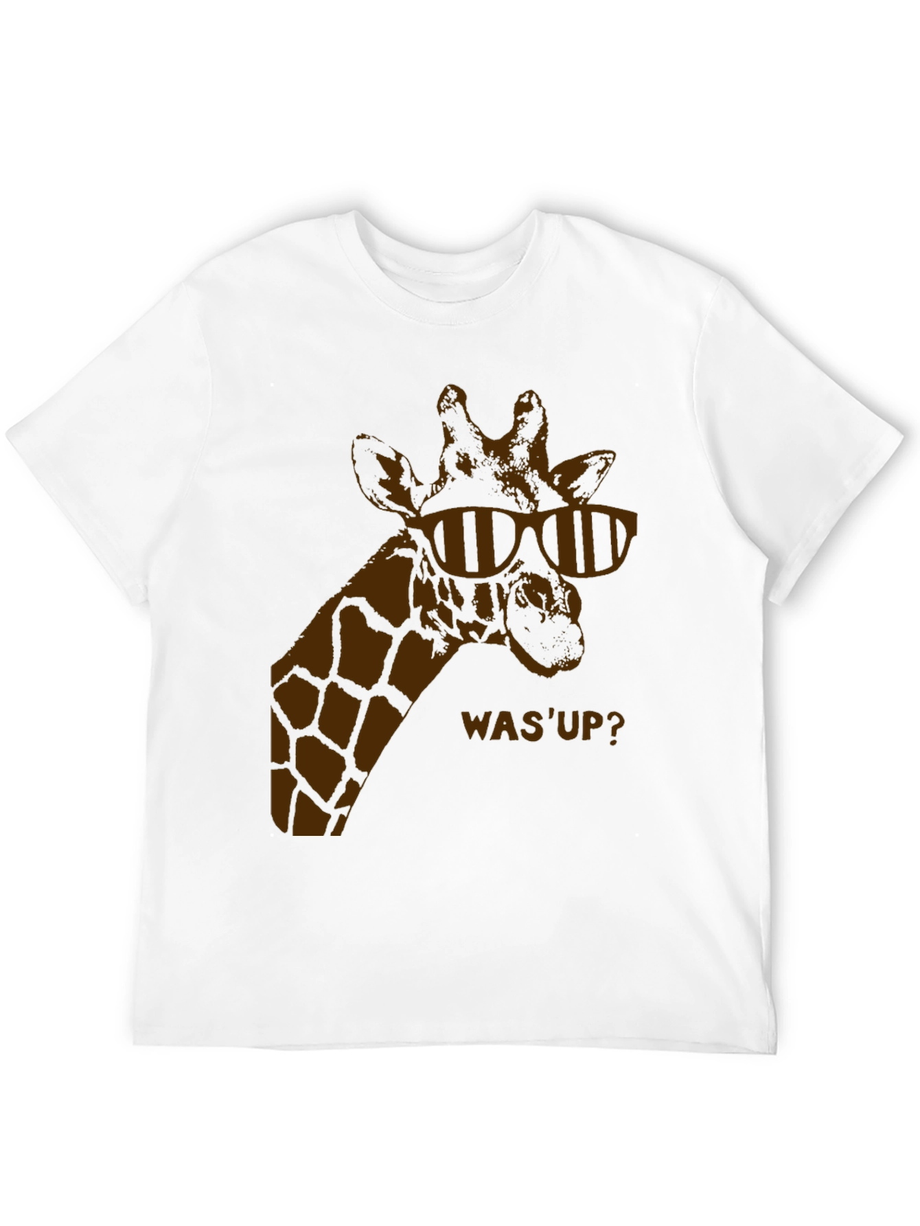 Cool Giraffe Tee - Mens Black T-Shirt