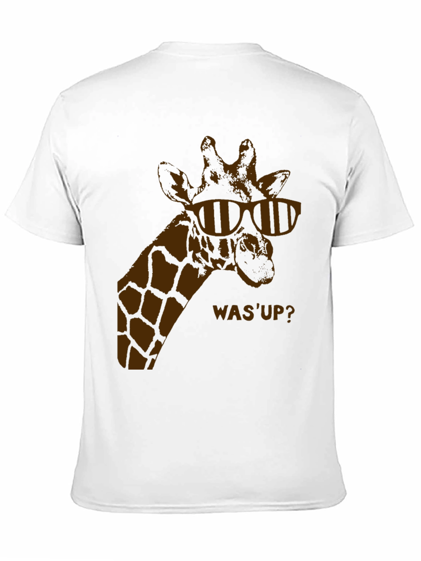 Cool Giraffe Tee - Mens Black T-Shirt