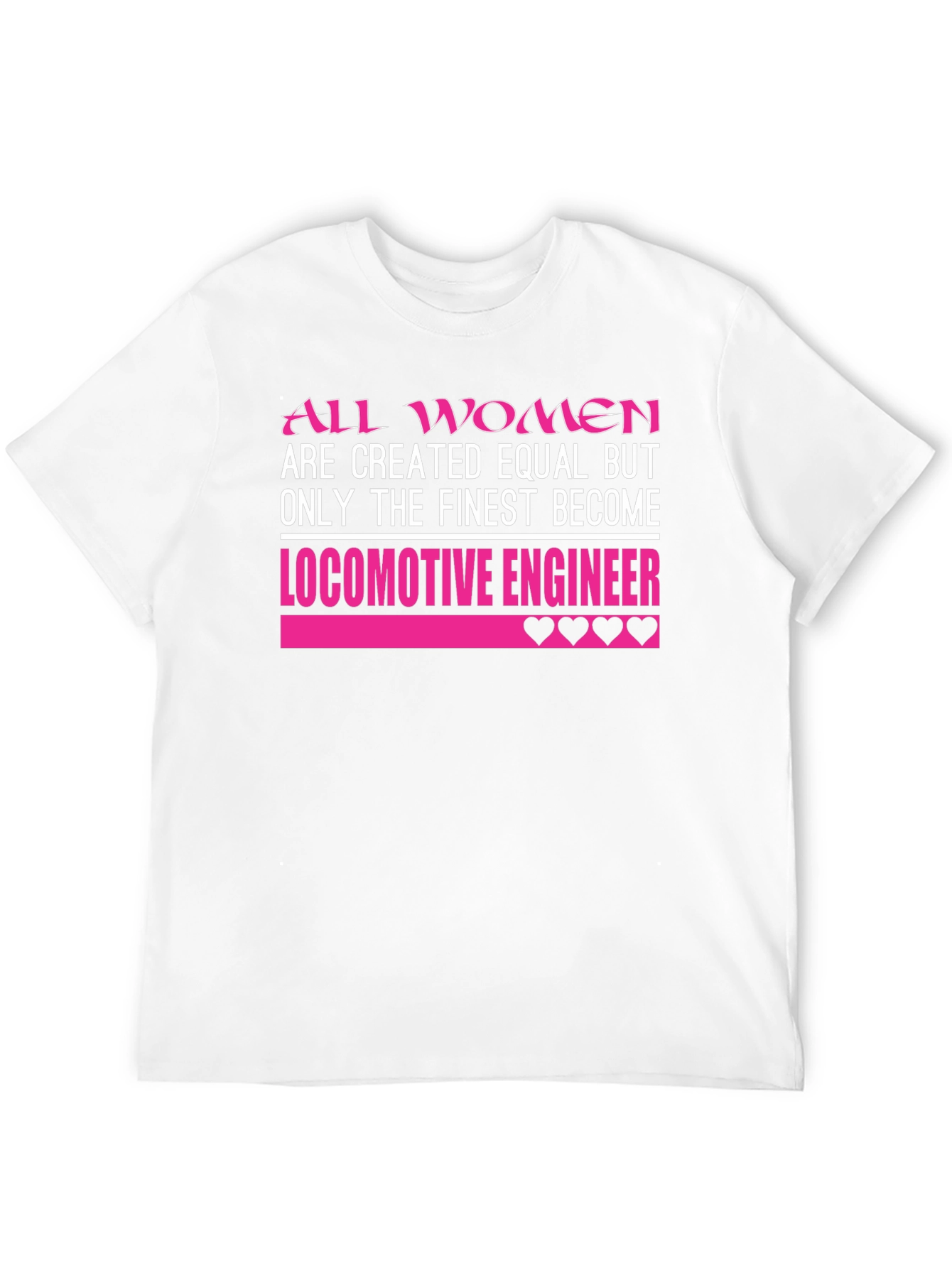 Locomotive Engineer Womens T-Shirt