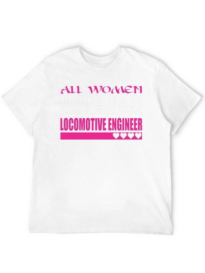 Locomotive Engineer Womens T-Shirt