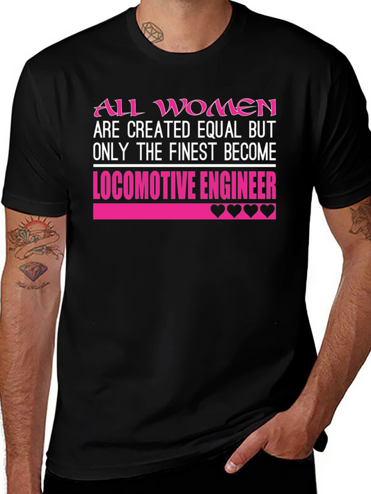 Locomotive Engineer Womens T-Shirt