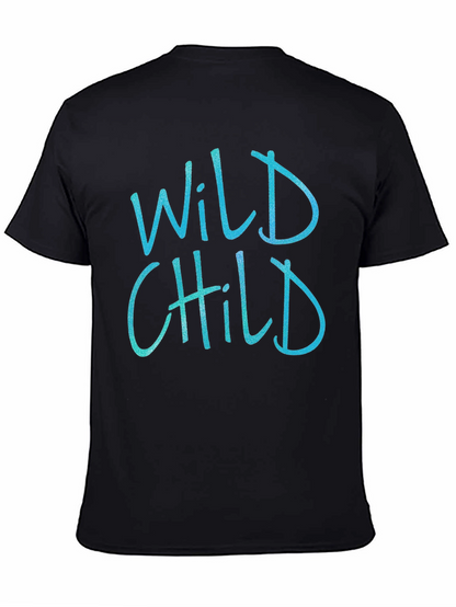 Wild Child Graphic Print Crew Neck T-Shirt