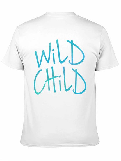Wild Child Graphic Print Crew Neck T-Shirt