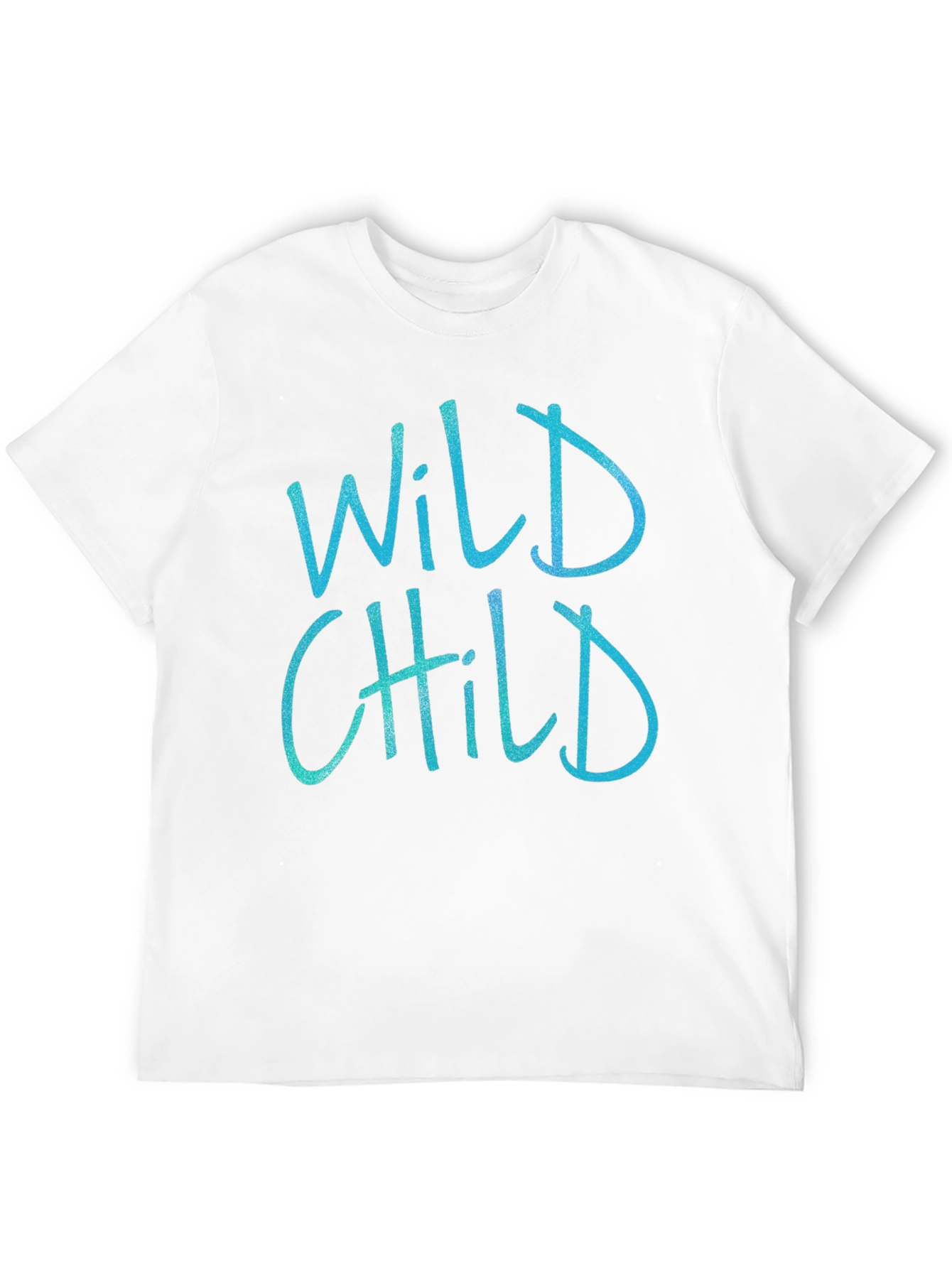 Wild Child Graphic Print Crew Neck T-Shirt