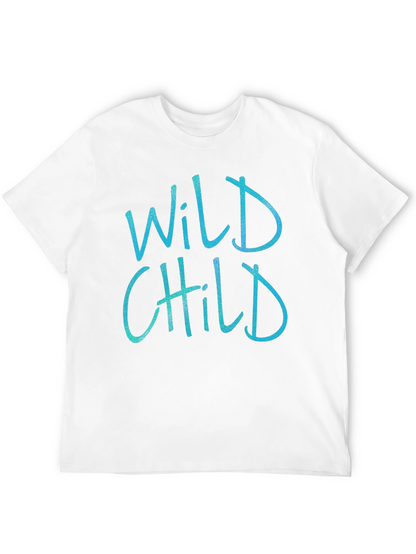Wild Child Graphic Print Crew Neck T-Shirt