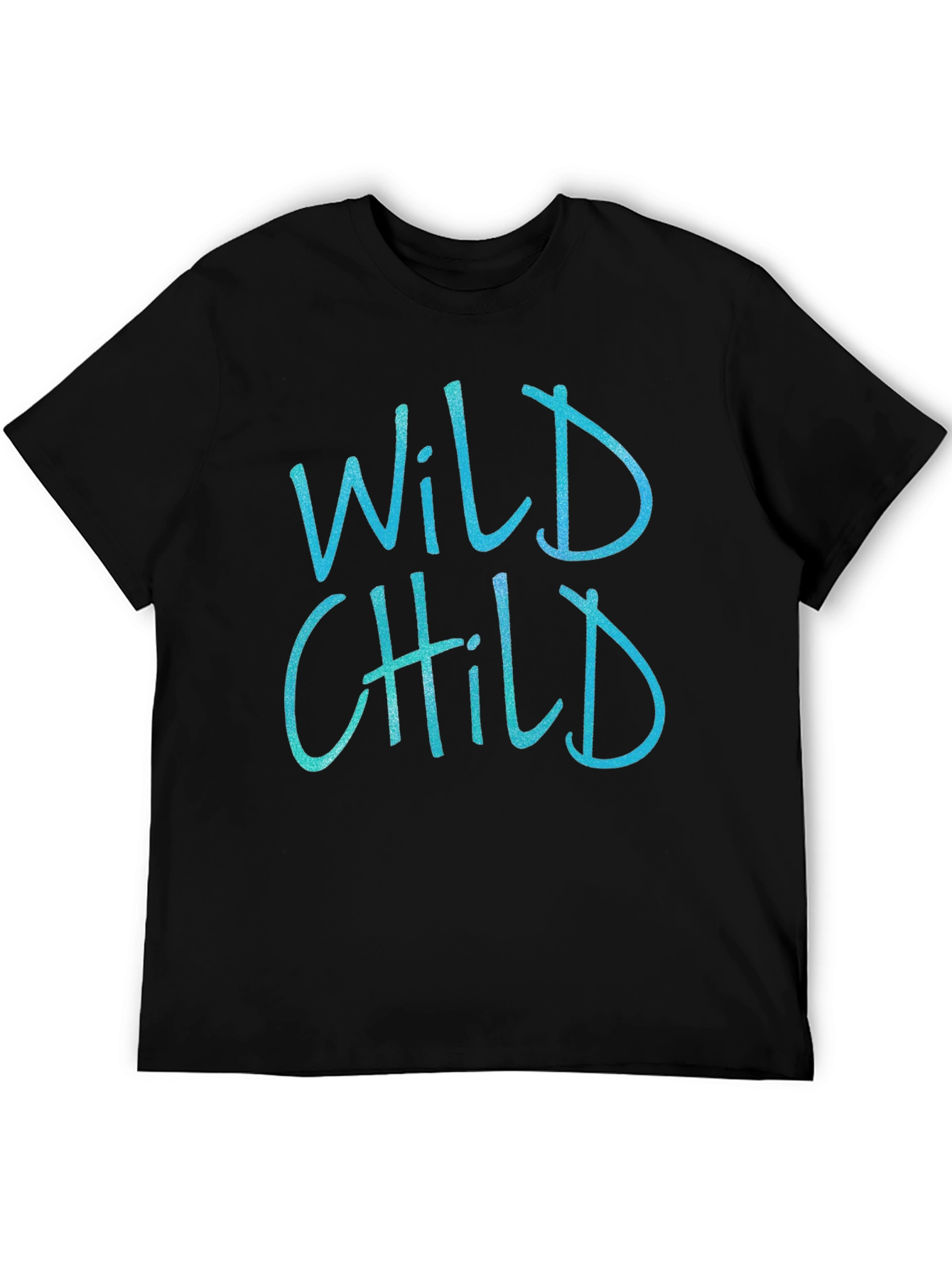 Wild Child Graphic Print Crew Neck T-Shirt