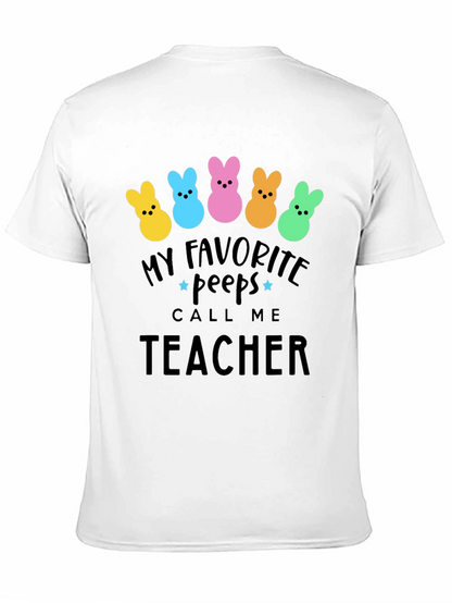 My Favorite Peeps Teacher T-Shirt