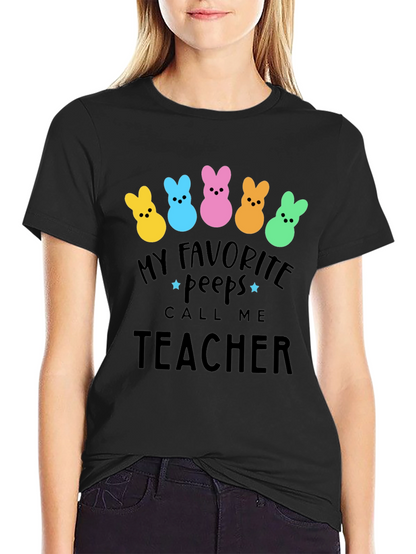 My Favorite Peeps Teacher T-Shirt