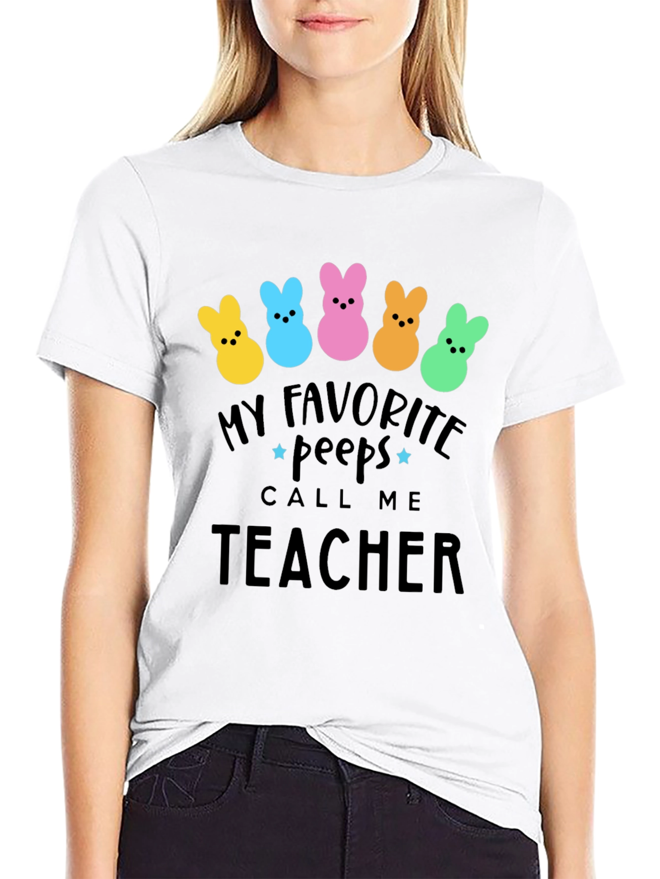 My Favorite Peeps Teacher T-Shirt
