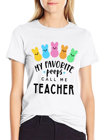 My Favorite Peeps Teacher T-Shirt