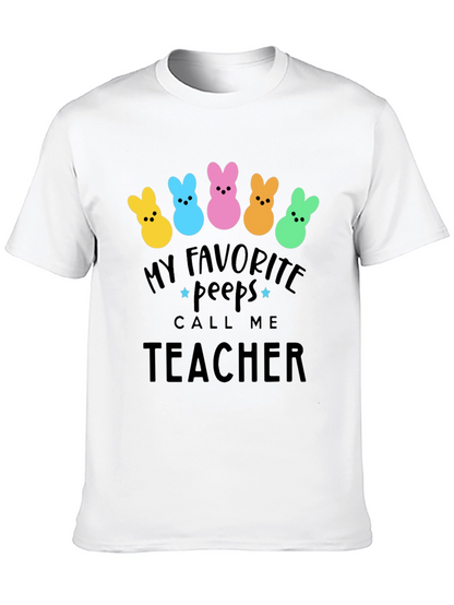 My Favorite Peeps Teacher T-Shirt