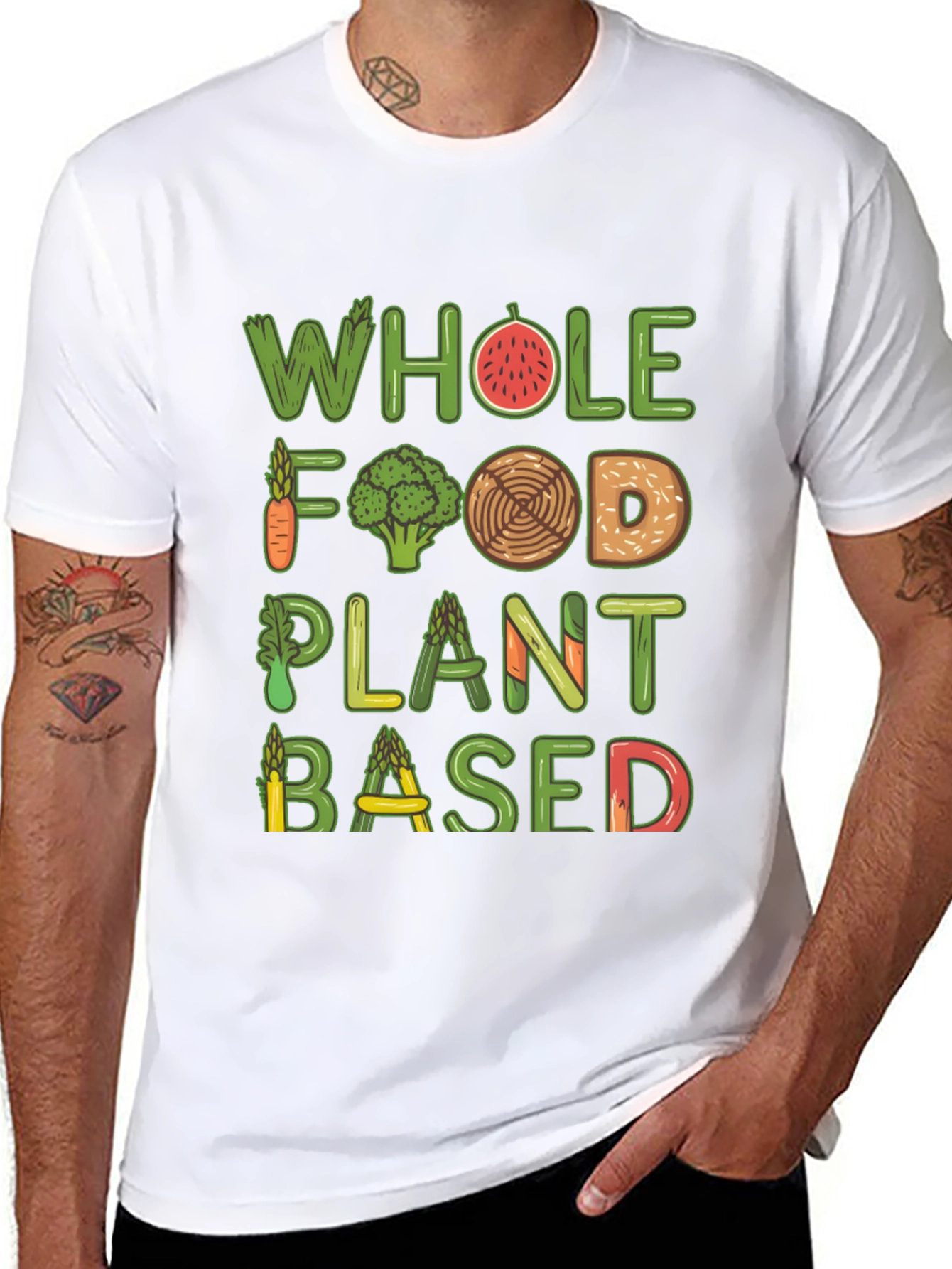 Vegan T-Shirt - Whole Food Plant Based