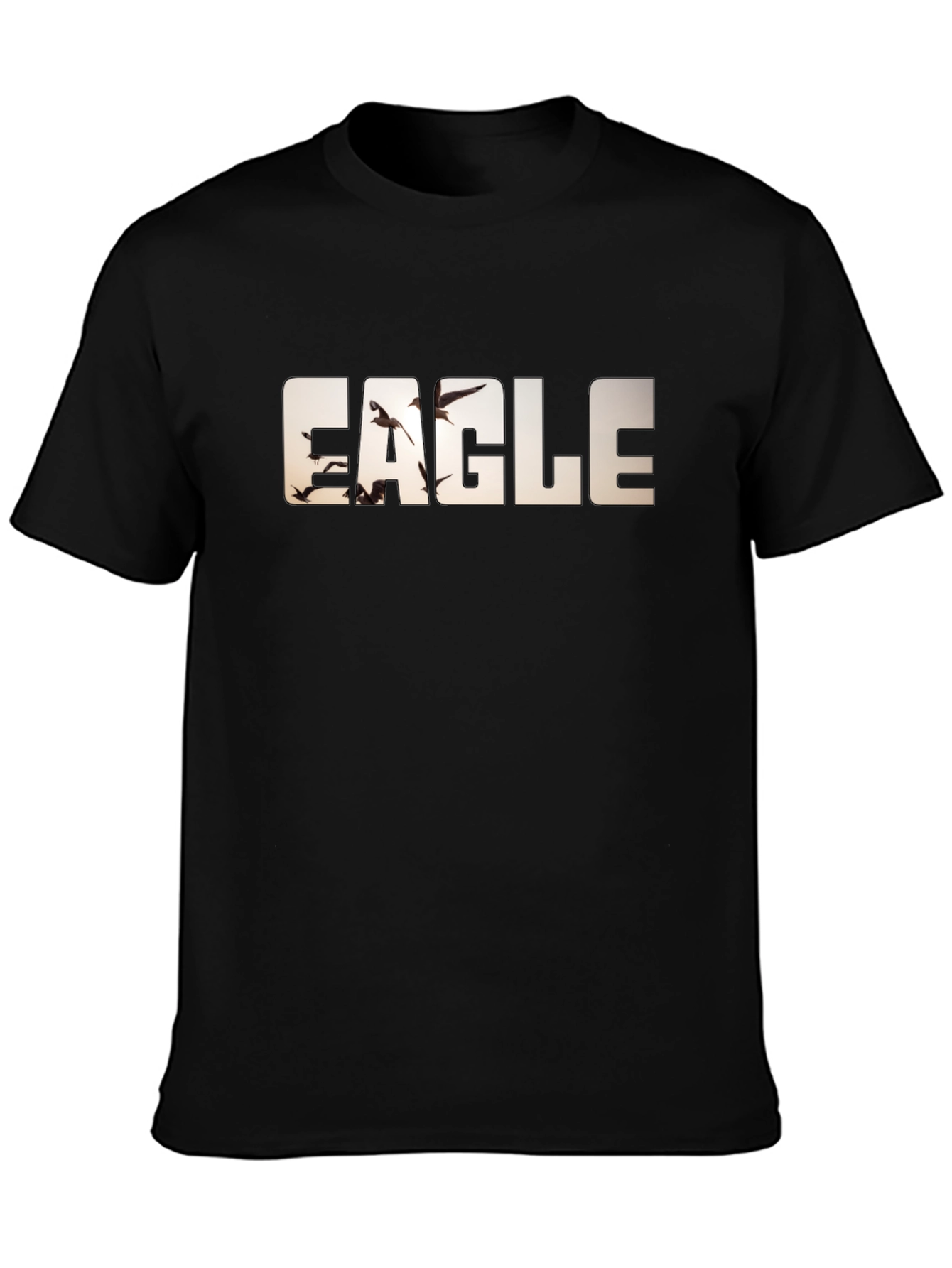 Eagle Graphic Tee - Black T-Shirt