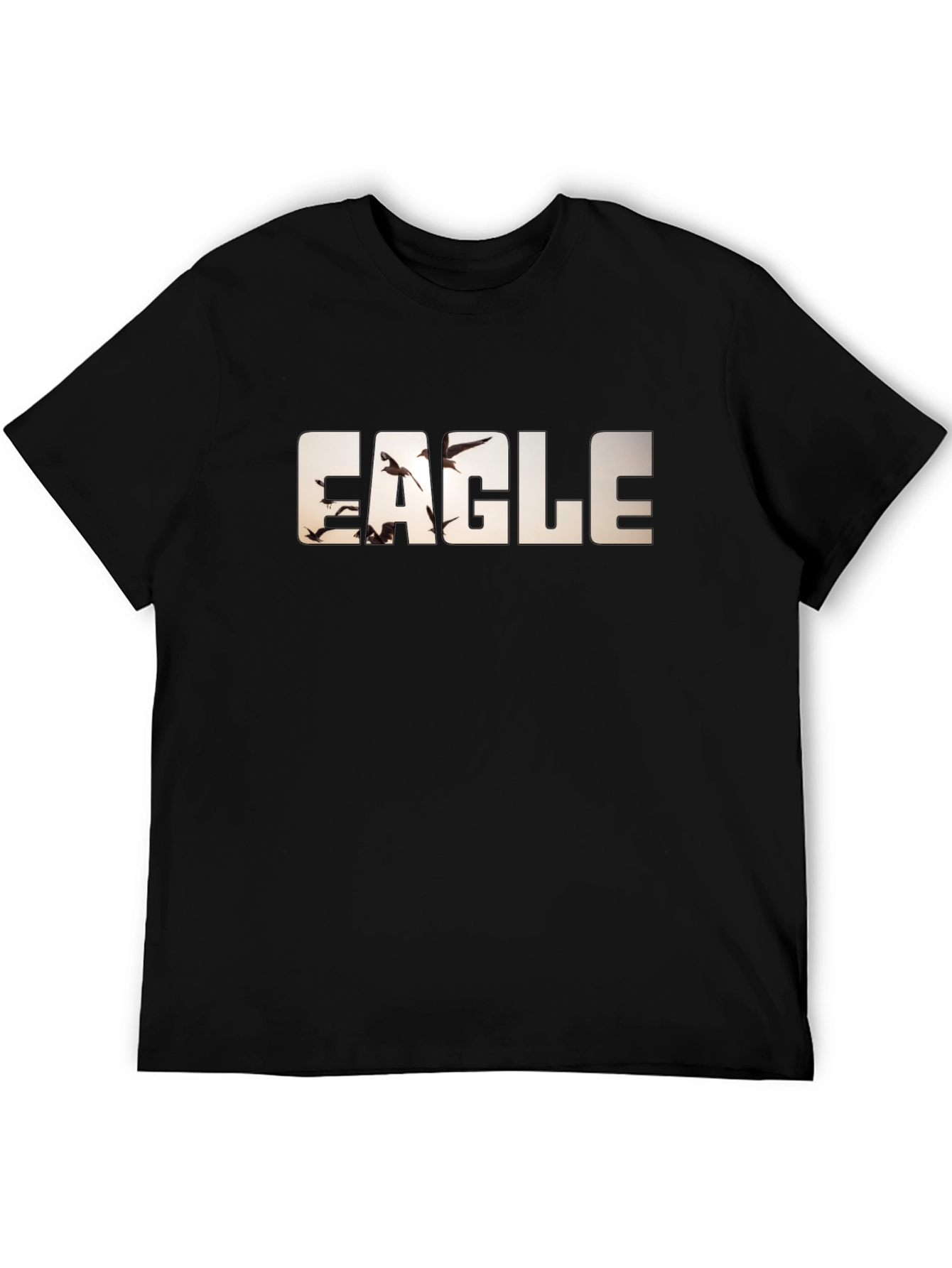 Eagle Graphic Tee - Black T-Shirt