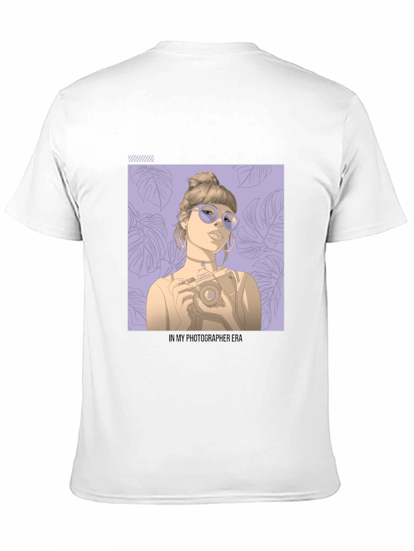 Photographer Era Graphic Tee - Stylish Unisex Black T-Shirt