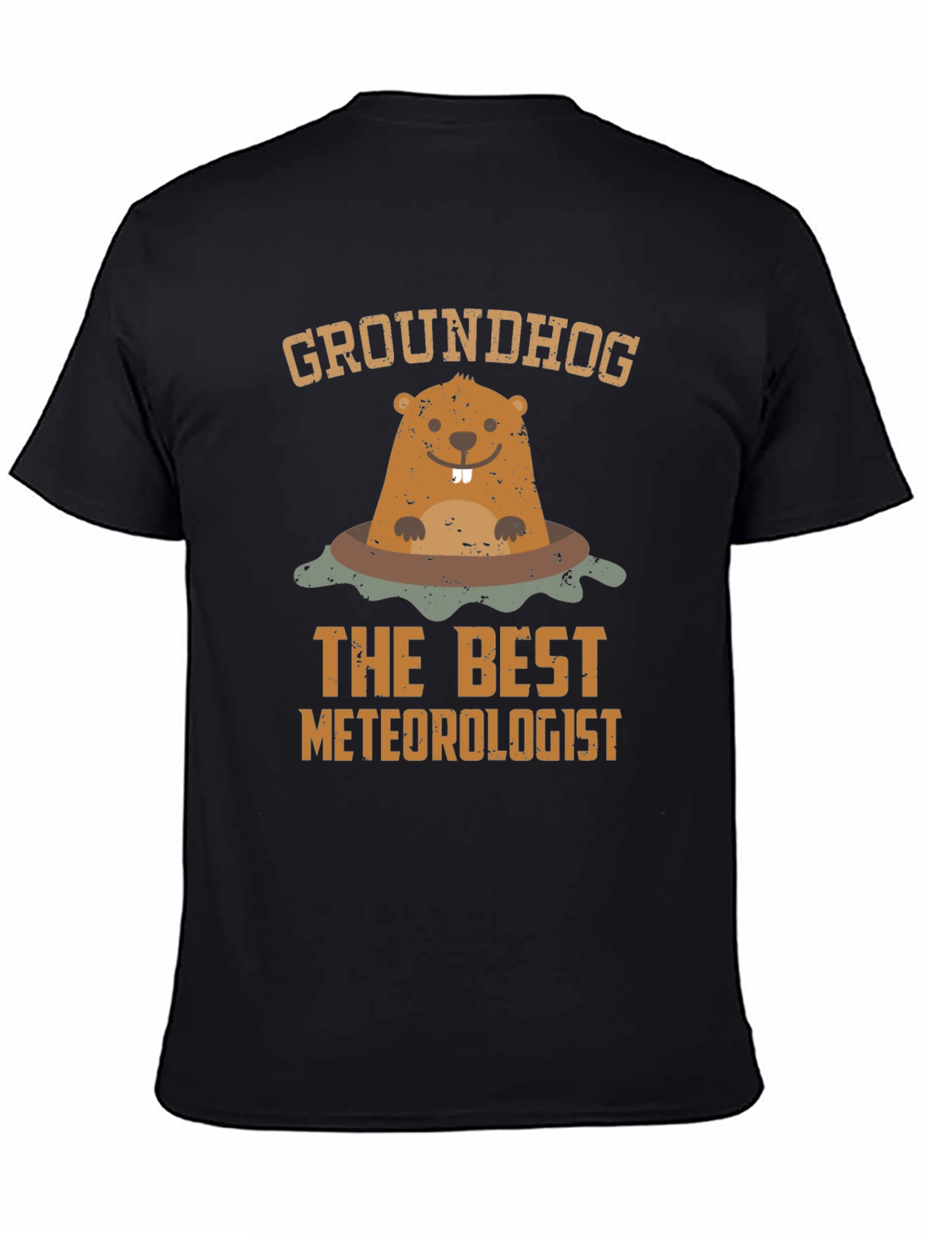 Groundhog Day T-Shirt - Best Meteorologist Funny Tee