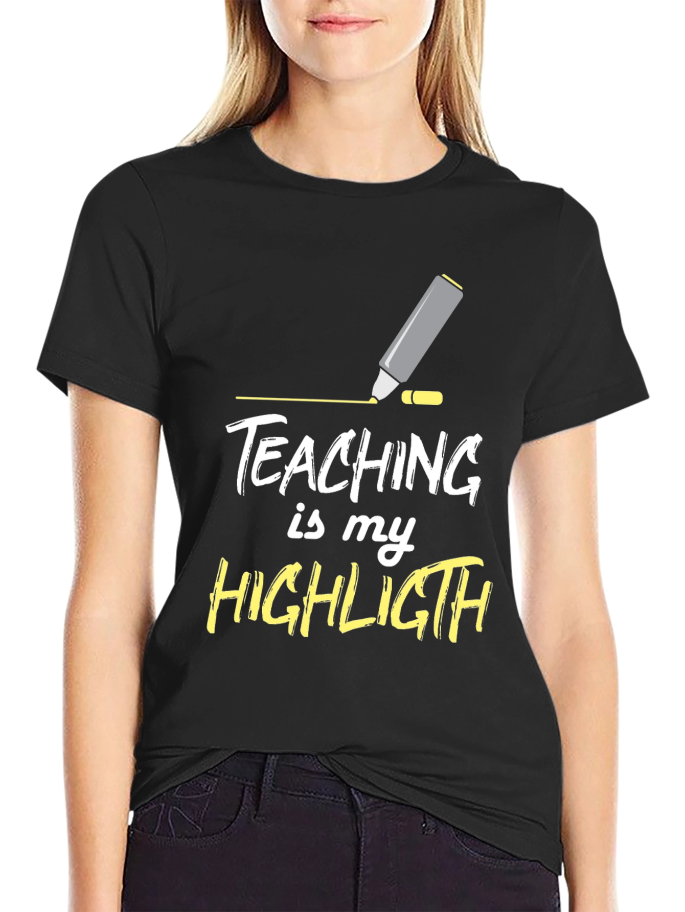 Teaching is My Highlight T-Shirt