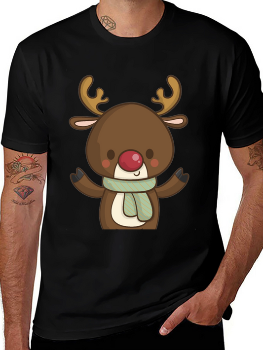 Reindeer Graphic Tee - Holiday Fun!