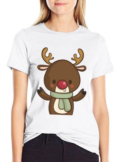 Reindeer Graphic Tee - Holiday Fun!