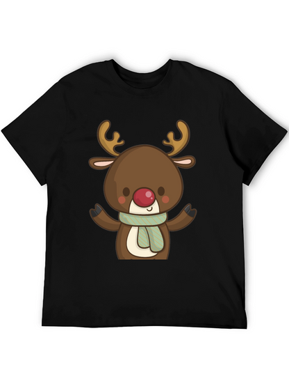 Reindeer Graphic Tee - Holiday Fun!