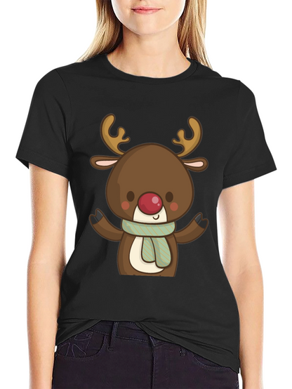 Reindeer Graphic Tee - Holiday Fun!