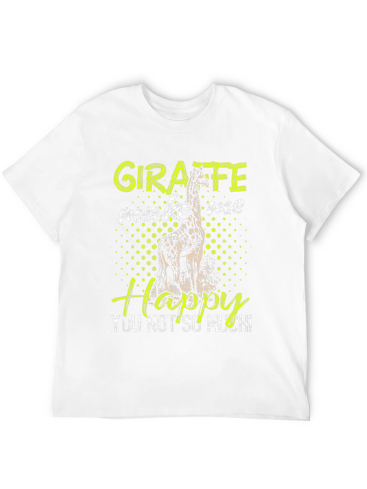 Giraffe Make Me Happy T-Shirt