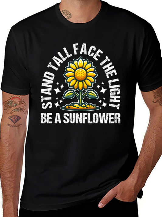 Stand Tall Sunflower Graphic Tee