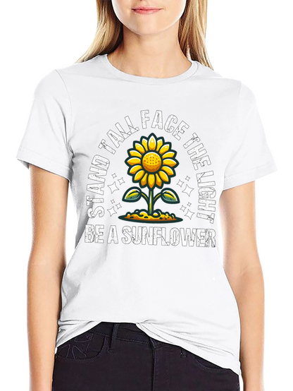 Stand Tall Sunflower Graphic Tee