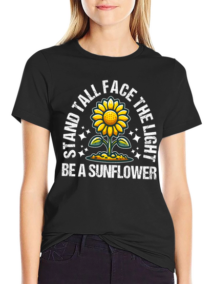 Stand Tall Sunflower Graphic Tee