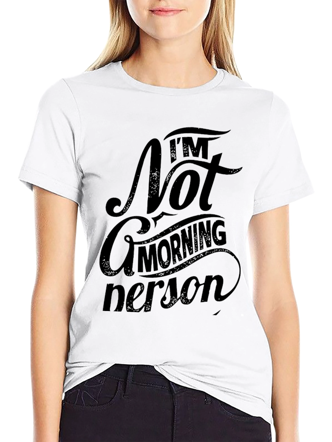 Im Not a Morning Person Graphic T-Shirt