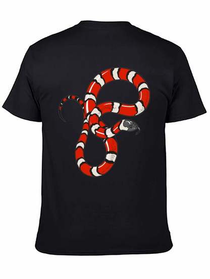 Snake Graphic Tee - Bold Reptile Design