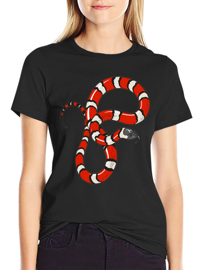 Snake Graphic Tee - Bold Reptile Design