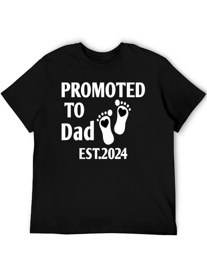 Promoted to Dad 2024 T-Shirt