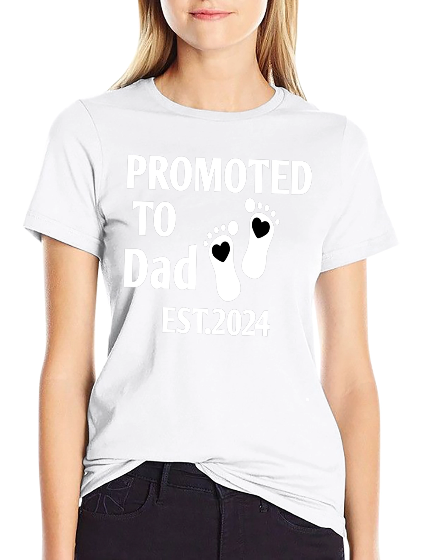 Promoted to Dad 2024 T-Shirt