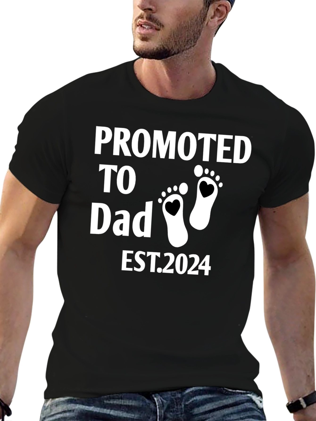 Promoted to Dad 2024 T-Shirt