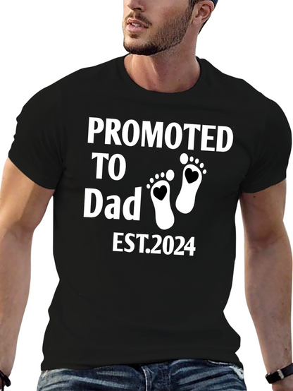 Promoted to Dad 2024 T-Shirt
