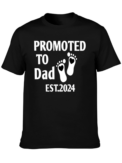 Promoted to Dad 2024 T-Shirt