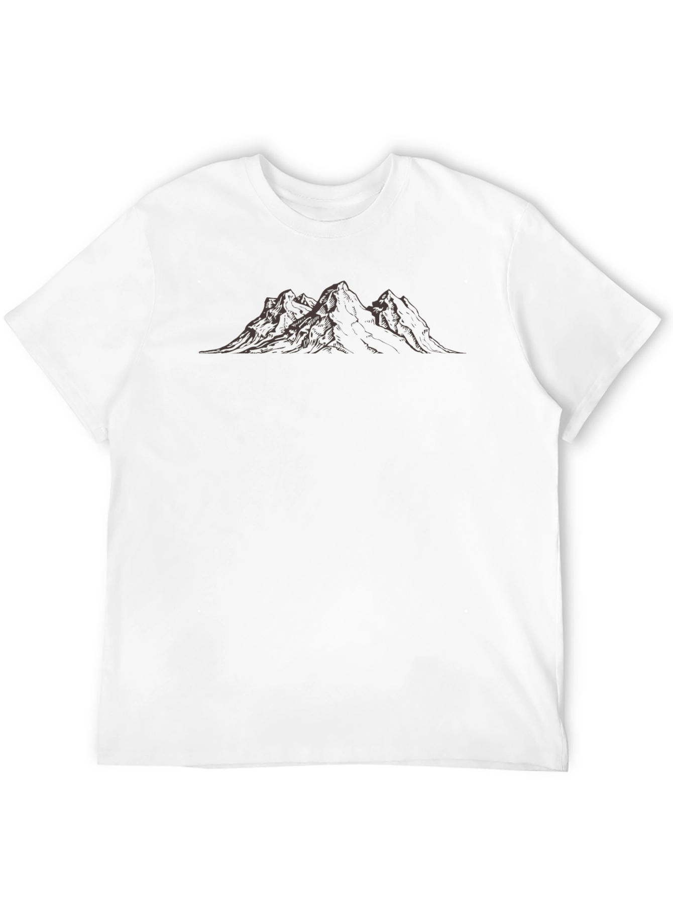 Mountain Graphic Black T-Shirt