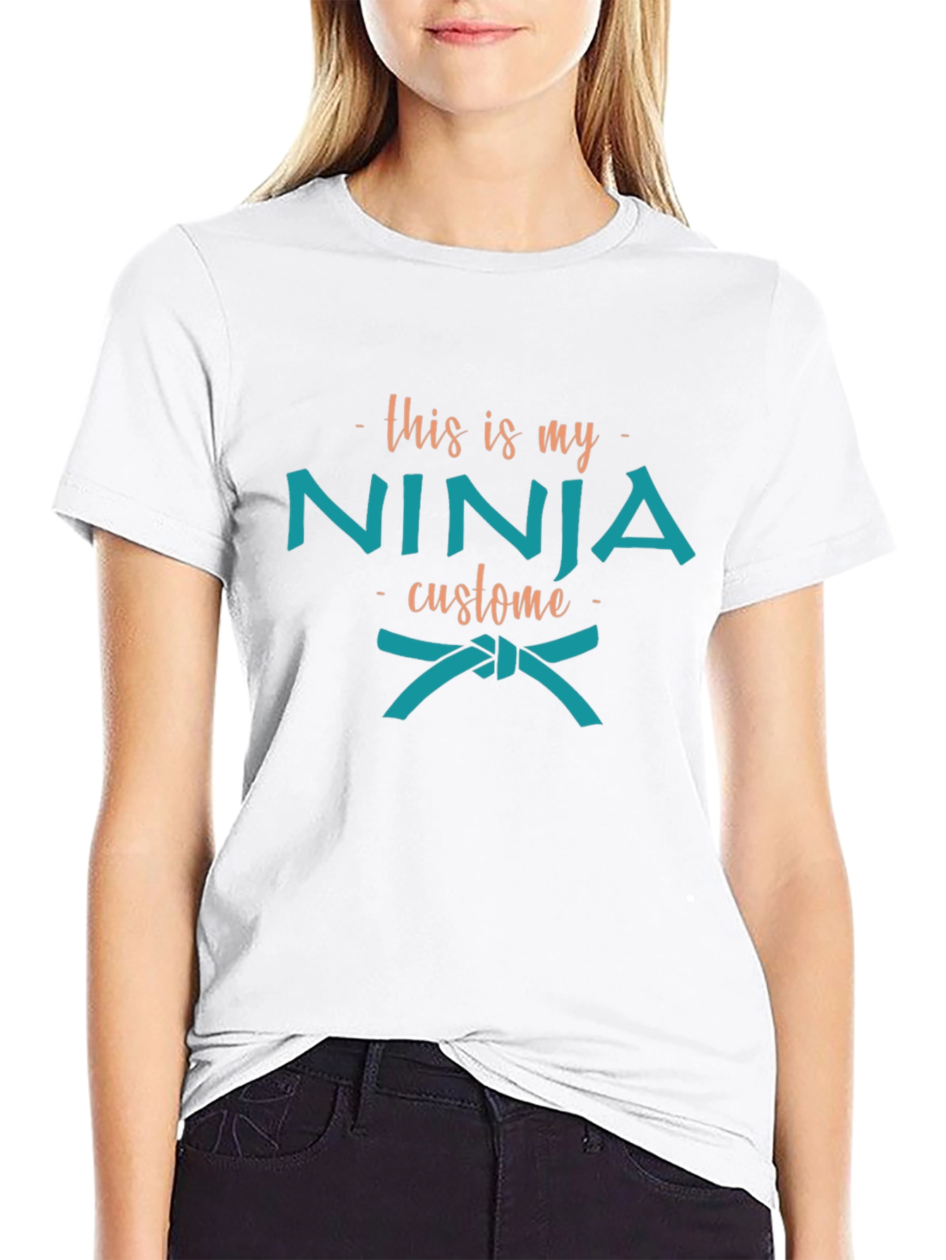 Funny Ninja Costume T-Shirt
