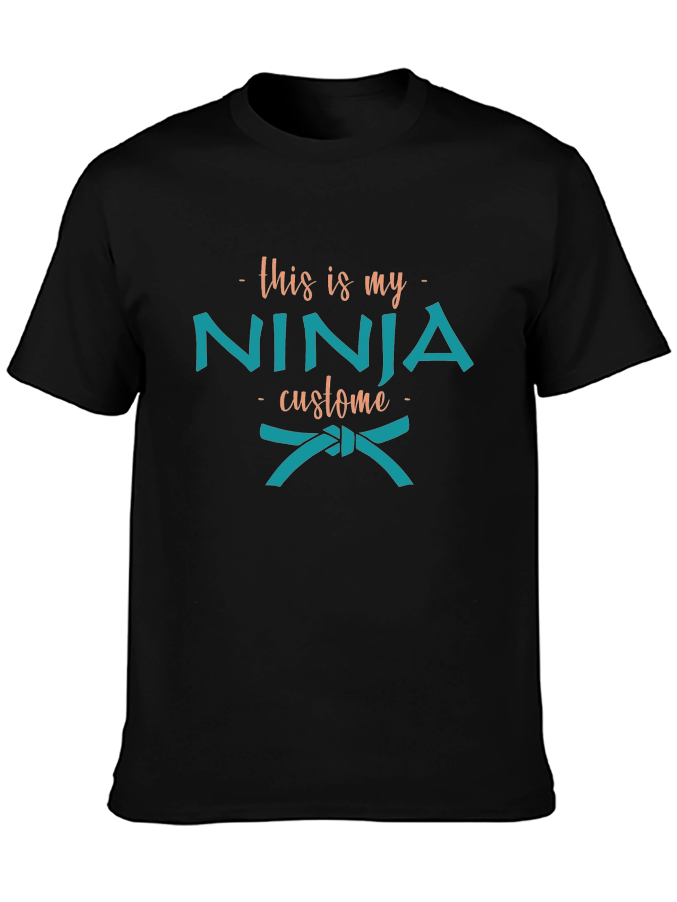 Funny Ninja Costume T-Shirt