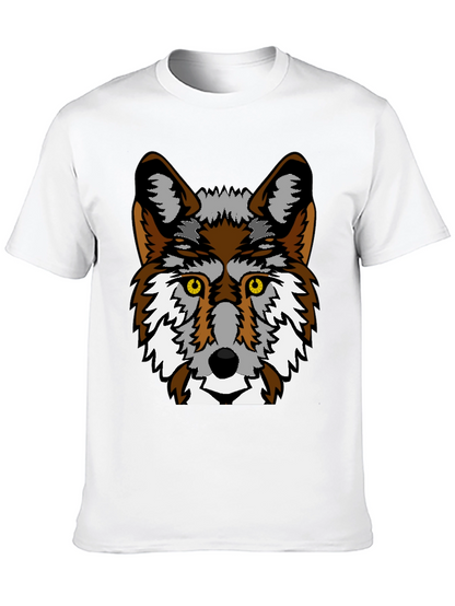 Cool Wolf Graphic Black T-Shirt